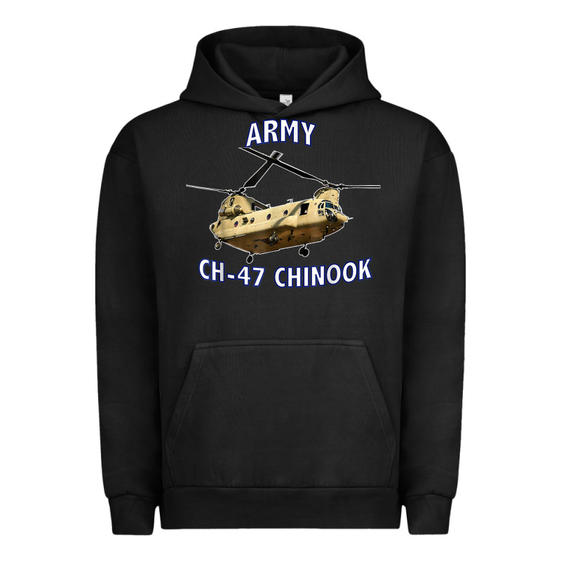 Army Ch-47 Chinook Helicopter Urban Hoodie by InspiraDesign | Teevron