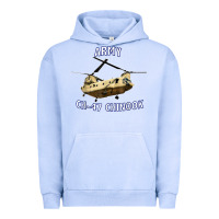 Pigment Grape Ice ARMY CH-47 CHINOOK HELICOPTER Urban Hoodie - InspiraDesign