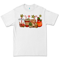 White christmas cup cakes coffee cups Premium Tee - CowGirlArtShop