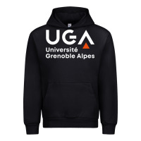 Black université grenoble alpes Urban Hoodie - ArtChic
