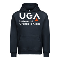 Navy université grenoble alpes Urban Hoodie - ArtChic