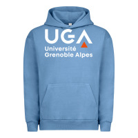 Pigment Pebble Blue université grenoble alpes Urban Hoodie - ArtChic