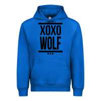 Cobalt EXO WOLF  BaekHyun 88  KPOP Text Style Urban Hoodie - ArtChic