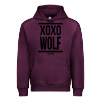 Mauve Wine EXO WOLF  BaekHyun 88  KPOP Text Style Urban Hoodie - ArtChic