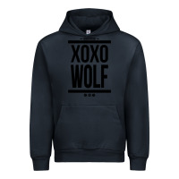Navy EXO WOLF  BaekHyun 88  KPOP Text Style Urban Hoodie - ArtChic