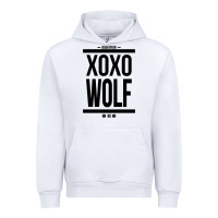 White EXO WOLF  BaekHyun 88  KPOP Text Style Urban Hoodie - ArtChic