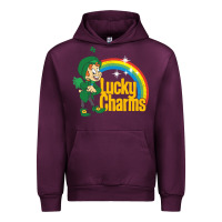 Mauve Wine lucky charms lucky charms Urban Hoodie - ArtChic