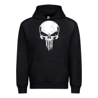 Black the punisher Urban Hoodie - ArtChic