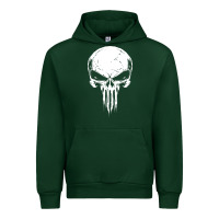 Forest Green the punisher Urban Hoodie - ArtChic