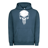 Pigment Midnight Navy the punisher Urban Hoodie - ArtChic