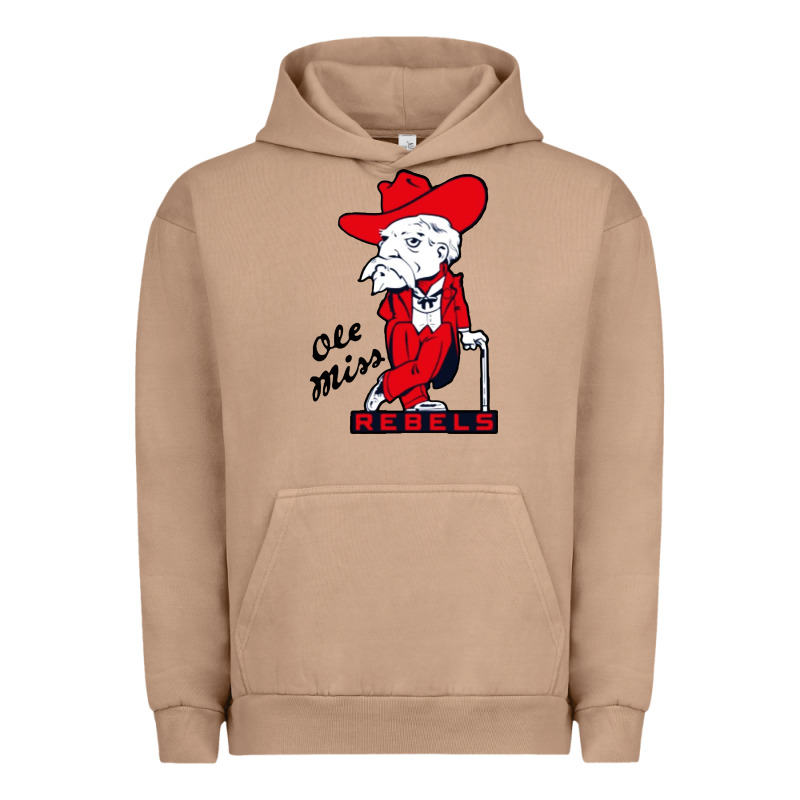 Vintage Colonel Reb Mascot Urban Hoodie by ArtChic | Teevron