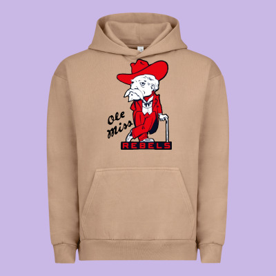 Vintage Colonel Reb Mascot Urban Hoodie Designed By Artchic