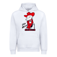 White vintage colonel reb mascot Urban Hoodie - ArtChic