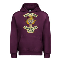 Mauve Wine Mayans MC Classic Urban Hoodie - ArtChic
