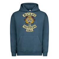 Pigment Midnight Navy Mayans MC Classic Urban Hoodie - ArtChic