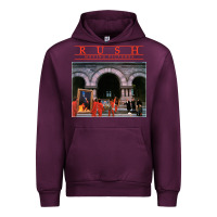 Mauve Wine Moving Pictures - Rush Urban Hoodie - ArtChic