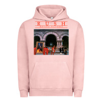 Pigment Salmon Moving Pictures - Rush Urban Hoodie - ArtChic
