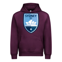Mauve Wine Sydney FC Urban Hoodie - ArtChic