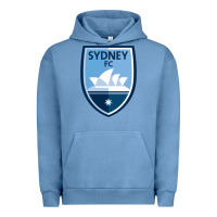 Pigment Pebble Blue Sydney FC Urban Hoodie - ArtChic