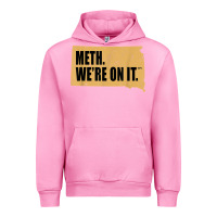 Fuchsia Pink mens meth we're on it south dakota anti drugs campaign vintage t shirt Urban Hoodie - ArtChic