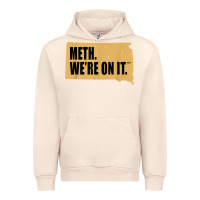 Sandshell mens meth we're on it south dakota anti drugs campaign vintage t shirt Urban Hoodie - ArtChic
