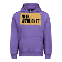 Tulip mens meth we're on it south dakota anti drugs campaign vintage t shirt Urban Hoodie - ArtChic
