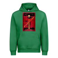 Emerald From The Earth To The Moon Jules Verne Book Cover Design Urban Hoodie - ArtChic