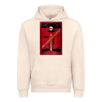 Sandshell From The Earth To The Moon Jules Verne Book Cover Design Urban Hoodie - ArtChic
