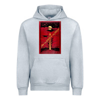 Heather Grey From The Earth To The Moon Jules Verne Book Cover Design Urban Hoodie - ArtChic