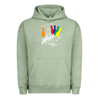 Pigment Oil Green awana games custom design Urban Hoodie - ArtChic