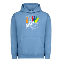 Pigment Pebble Blue awana games custom design Urban Hoodie - ArtChic