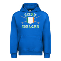 Cobalt ireland surfing hoodie  irish flag surfboards design Urban Hoodie - ArtChic