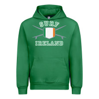 Emerald ireland surfing hoodie  irish flag surfboards design Urban Hoodie - ArtChic