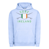 Pigment Grape Ice ireland surfing hoodie  irish flag surfboards design Urban Hoodie - ArtChic
