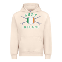 Sandshell ireland surfing hoodie  irish flag surfboards design Urban Hoodie - ArtChic