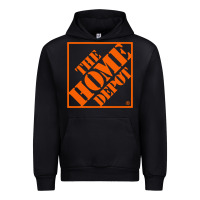 Black HOMEDEPOT Urban Hoodie - ArtChic