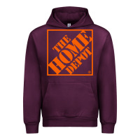 Mauve Wine HOMEDEPOT Urban Hoodie - ArtChic