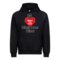 Black resto, black bear diner Urban Hoodie - ArtChic