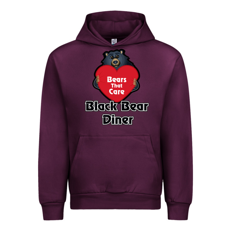 Resto, Black Bear Diner Urban Hoodie by ArtChic | Teevron