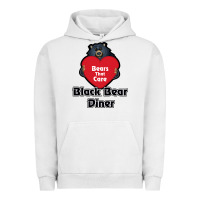 Pigment Lunar Rock resto, black bear diner Urban Hoodie - ArtChic