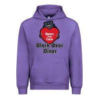 Tulip resto, black bear diner Urban Hoodie - ArtChic