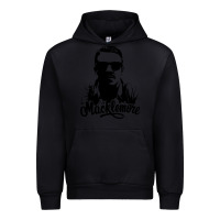 Black macklemore portrait Urban Hoodie - ArtChic