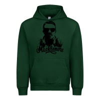 Forest Green macklemore portrait Urban Hoodie - ArtChic