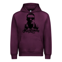 Mauve Wine macklemore portrait Urban Hoodie - ArtChic