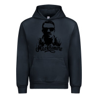 Navy macklemore portrait Urban Hoodie - ArtChic