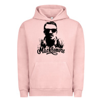 Pigment Salmon macklemore portrait Urban Hoodie - ArtChic