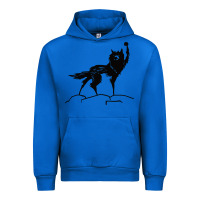 Cobalt fantastic mr fox wolf Urban Hoodie - ArtChic