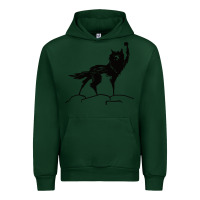 Forest Green fantastic mr fox wolf Urban Hoodie - ArtChic
