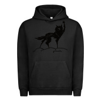 Pigment Black fantastic mr fox wolf Urban Hoodie - ArtChic
