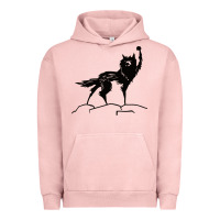 Pigment Salmon fantastic mr fox wolf Urban Hoodie - ArtChic